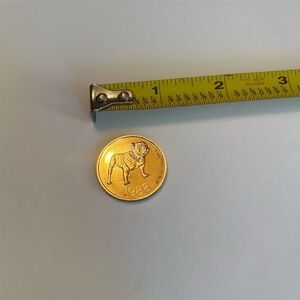 1988 Gold Tone Mack Truck Bulldog Token You Make The Difference Coin Collectible